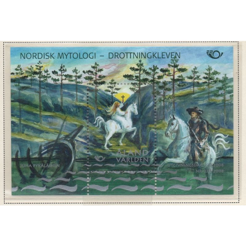 Aland Finland Sc 272 2008 Princess Signhild stamp sheet mint NH