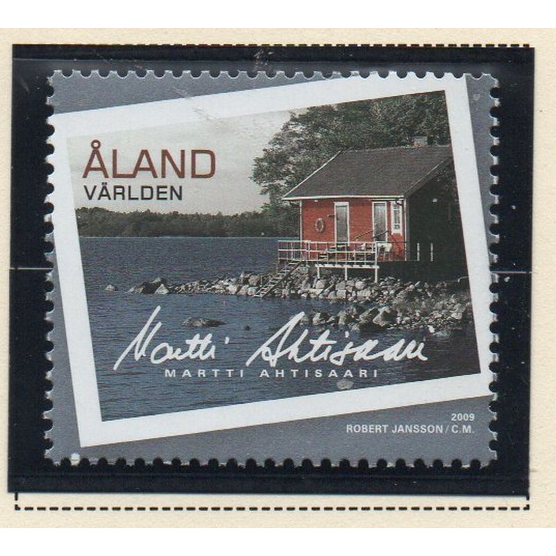 Aland Finland Sc 293 2009 Honeymoon Cottage stamp mint NH