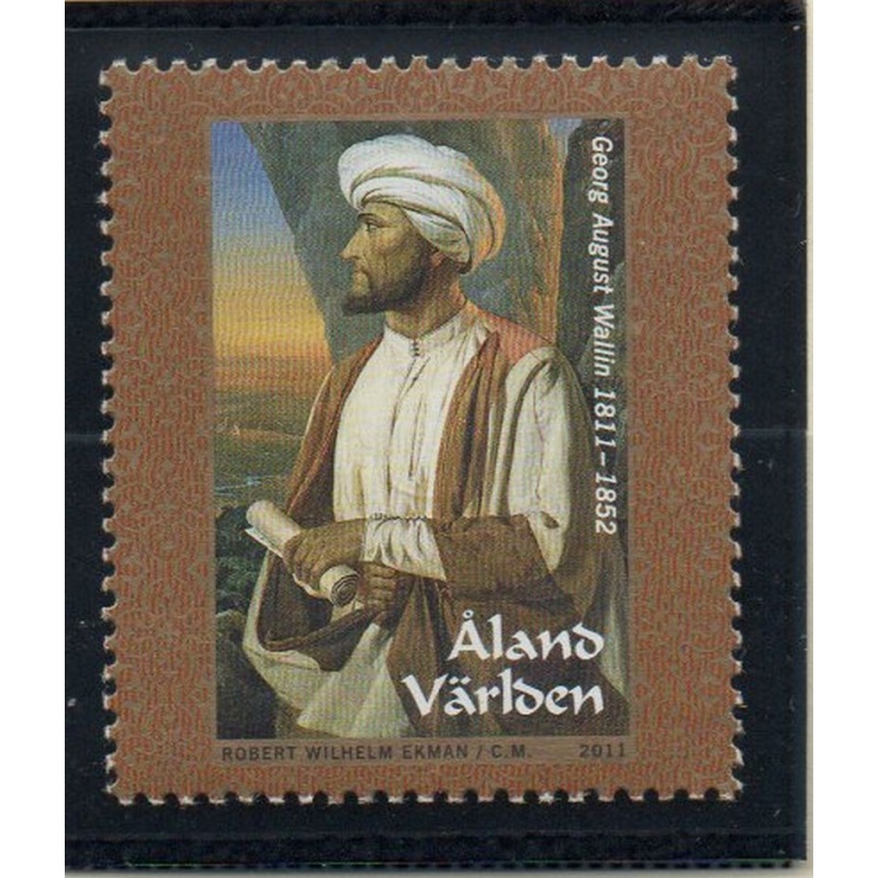Aland Finland Sc 314 2011 Wallin, Explorer, stamp mint NH