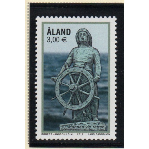 Aland Finland Sc 329 2012 Sculpture by Cedecreutz stamp mint NH