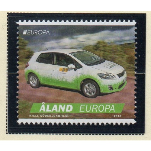 Aland Finland Sc 341 2013 Europa, Car, stamp mint NH