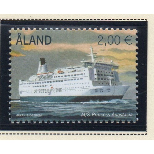 Aland Finland Sc 347 2013 Ferry Stamp mint NH