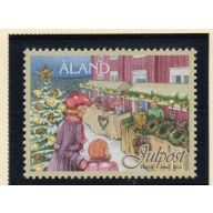 Aland Finland Sc 361 2014 Christmas stamp mint NH