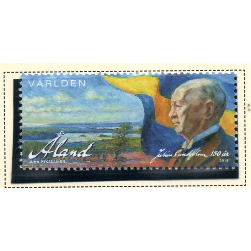 Aland (Finland) Sc 370 2015 Sundblom stamp mint NH