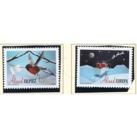 Aland (Finland) Sc 374-375 2015 Christmas stamp set mint NH