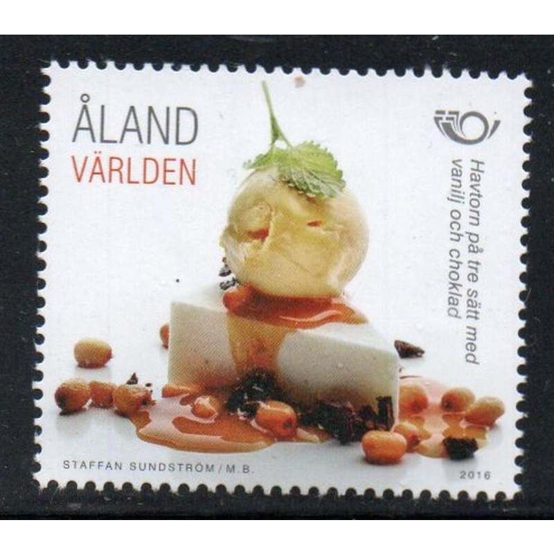 Aland Finland Sc 379 2016 Sailing Ships stamp set mint NH