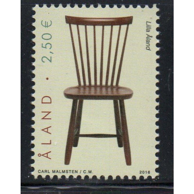 Aland Finland Sc 384 2016 Chair stamp mint NH