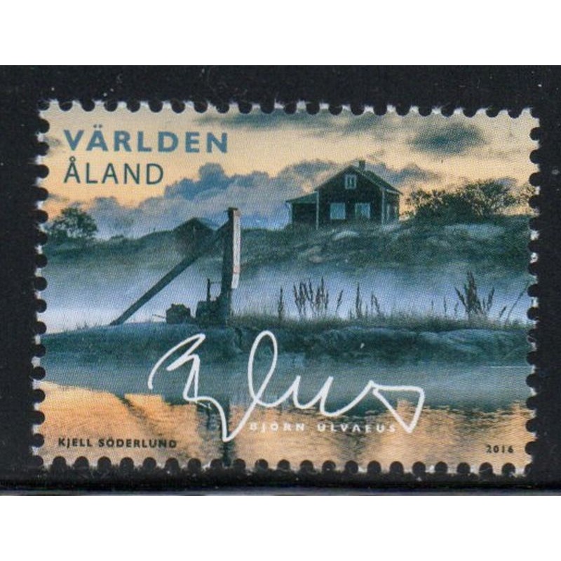 Aland Finland Sc 385 2016 Painting by Ulvaeus stamp mint NH