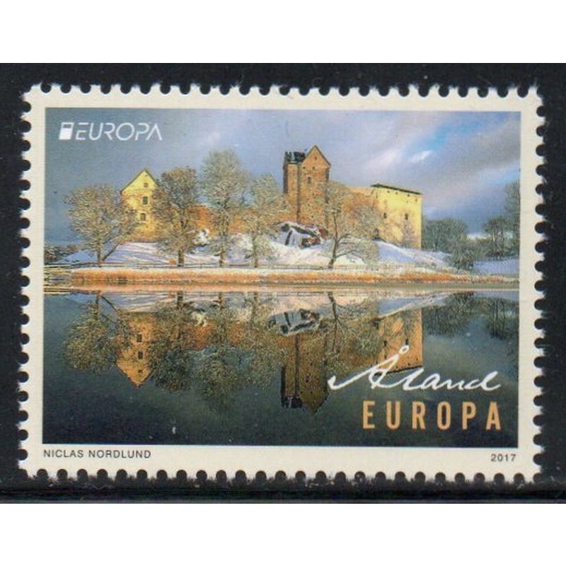 Aland Finland Sc 394 2017 Europa, Kastelholm Castle, stamp mint NH