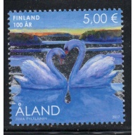 Aland Finland Sc 395 2017 100th Anniversary Independence  stamp mint NH