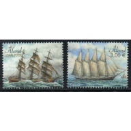Aland Finland Sc 403-404 2018 Ships stamp set mint NH