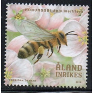 Aland Finland Sc 408 2018 Bee  stamp mint NH