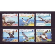 Alderney Sc  273-278 2006 Birds  stamp set mint NH