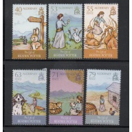 Alderney Sc 471-476 2013 Beatrix Potter stamp set mint NH