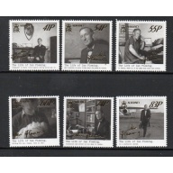 Alderney Sc 498-503 2014  Ian Fleming stamp set mint NH