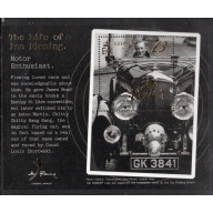 Alderney Sc 504 2014  Ian Fleming stamp sheet mint NH