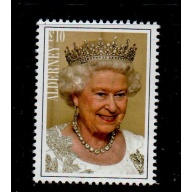 Alderney Sc 531 2015 £10 QE II Longest Reigning Monarch stamp mint NH