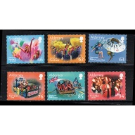 Alderney Sc 604-609 2018 Alderney Week stamp set mint NH