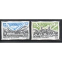 Andorra (Fr) Sc 344-345 1986  Europa stamp set mint NH