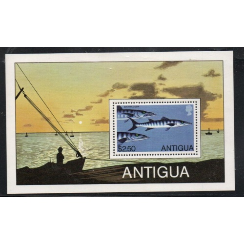 Antigua Sc 546 1979 Barracuda stamp sheet mint NH