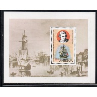 Antigua Sc 551 1979 Capt. Cook stamp sheet mint NH