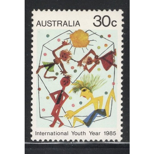Australia Sc 944 1985 International Youth Year stamp  mint NH