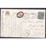 Canada-cover #10184-1c KEVII-p/c-L&A Cty-Strathcona,Ont -De 23 1908 -