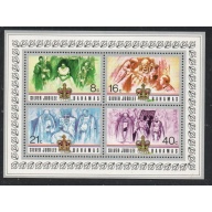 Bahamas Sc 405a 1977 Silver Jubilee QE II  stamp sheet mint NH