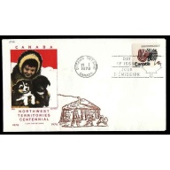 Canada-cover #11602-6c FDC-#506-unusual cachet-Ottawa Ontario,Canada-27 I
