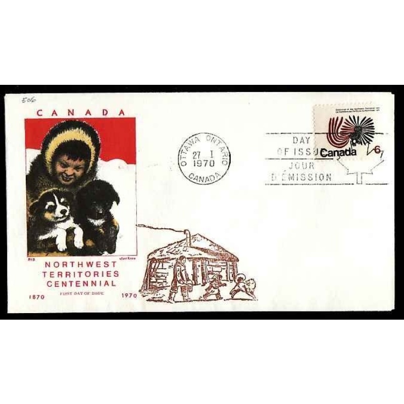 Canada-cover #11602-6c FDC-#506-unusual cachet-Ottawa Ontario,Canada-27 I