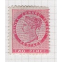 Prince Edward Island Sc 5 1862 2d rose Victoria stamp mint