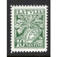 Latvia Sc B93 1936 10 s Strength of Latvia stamp mint