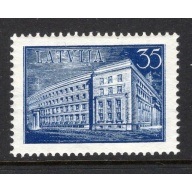 Latvia Sc B96a 1938 35 s Justice Palace, Riga stamp mint NH