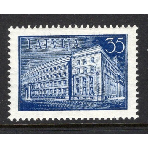 Latvia Sc B96a 1938 35 s Justice Palace, Riga stamp mint NH