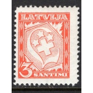 Latvia Sc B92 1936 3 s Unified Latvia stamp mint