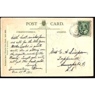 Canada-cover #10117-1c KEVII-p/c-Lawrencetown(Annapolis) , NS - De 30 1911