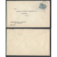 Canada-cover #4671 - 1c-Intercolonial Railway of Canada cover-Form N
