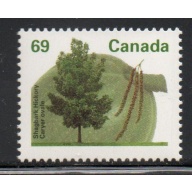 Canada Sc 1369 1994 69c Shagbark Hickory stamp mint NH