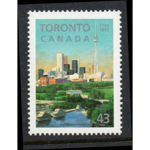 Canada Sc 1484 1993 Toronto Anniversary stamp mint NH