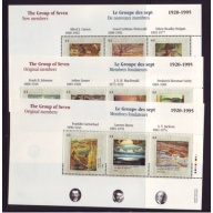 Canada Sc 1559-1561 1995 Group of 7 stamp  souvenir sheets mint NH