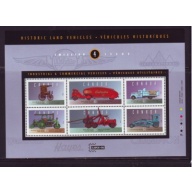 Canada Sc 1604 1996 Industrial Commercial Historic Vehicles stamp sheet mint NH