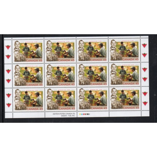 Canada Sc 1636 1997 Canadian Tire Anniversary stamp sheet mint NH