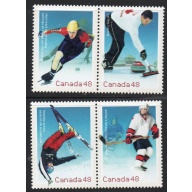 Canada Sc 1936-1939 2002 Winter Olympics stamp set mint NH