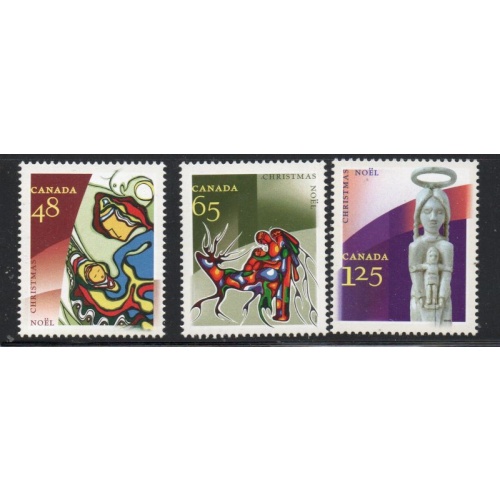 Canada Sc 1965-1967 2002 Cjristmas stamp set mint NH