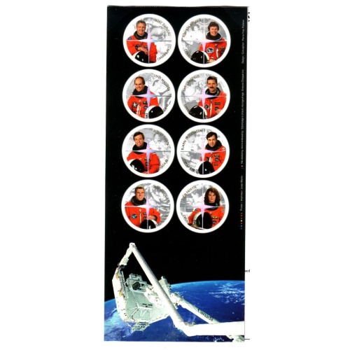 Canada Sc 1999  2003 Canadian Astronauts stamp sheet mint NH