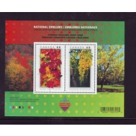 Canada Sc 2001b  2003 Canada & Thailand Flowers stamp sheet mint NH