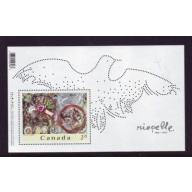 Canada Sc 2003  2003 Jean-Paul Riopelle painting stamp sheet mint NH