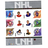 Canada 2017 2004 NHL All Stars stamp sheet mint NH