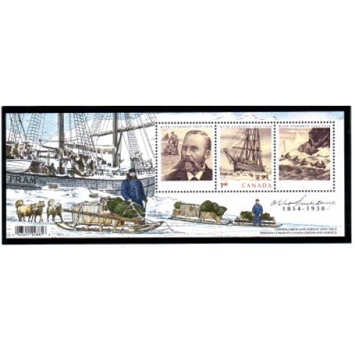 Canada Sc 2027  2004 Otto Sverdrup stamp sheet mint NH