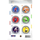Canada Sc 2086 2005 NHL All Stars stamp booklet mint NH